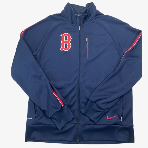 Boston Red Sox Nike Dri-Fit Zip Up Size M - Picture 1 of 9
